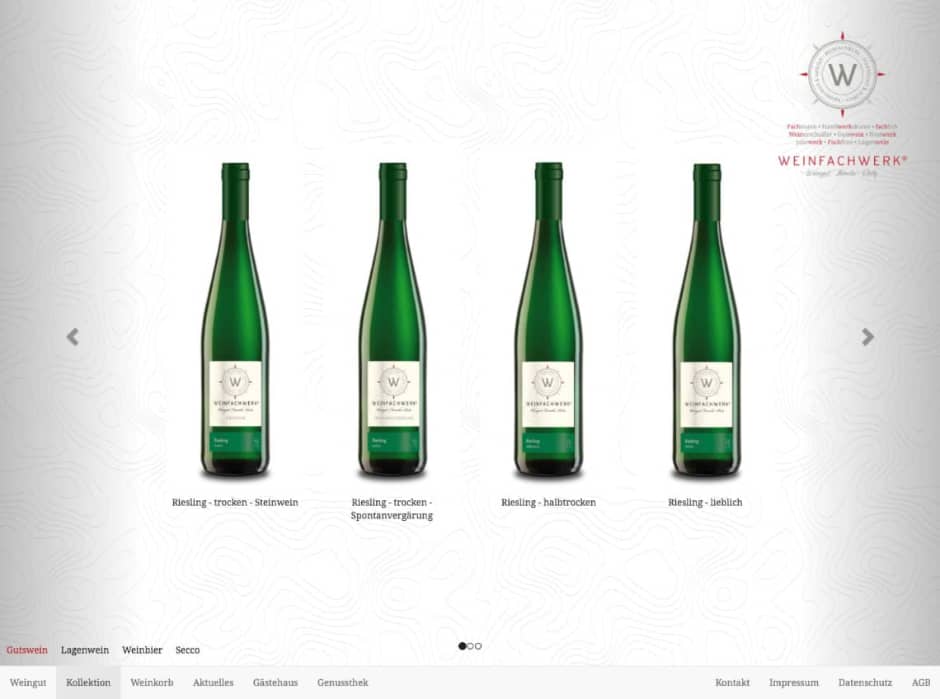 Responsive Webdesign | Webdesign Lohmann - Weinfachwerk Weingut Reitz Ernst/Mosel